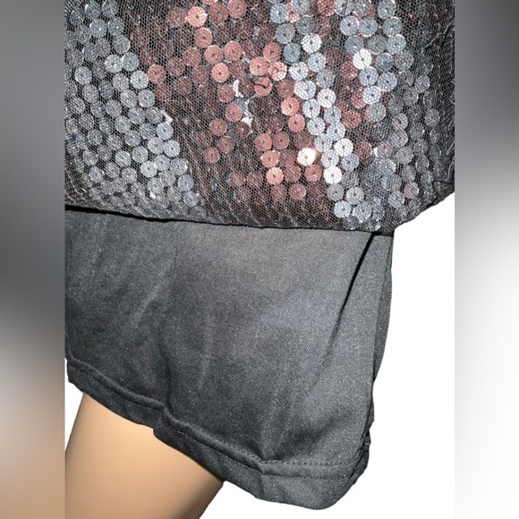 H&M Sequins Dress. Purple/Silver.Sz 6 - Picture 5 of 9